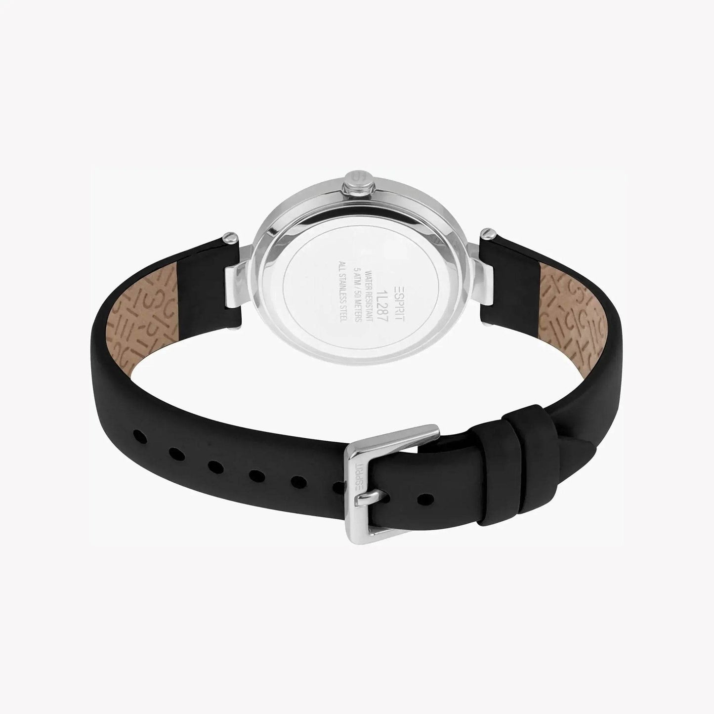 ESPRIT montre en cuir véritable pour femme élégante - Bien-être & style