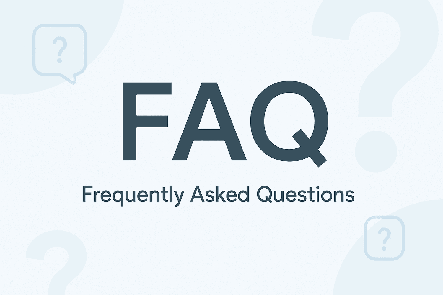 FAQs