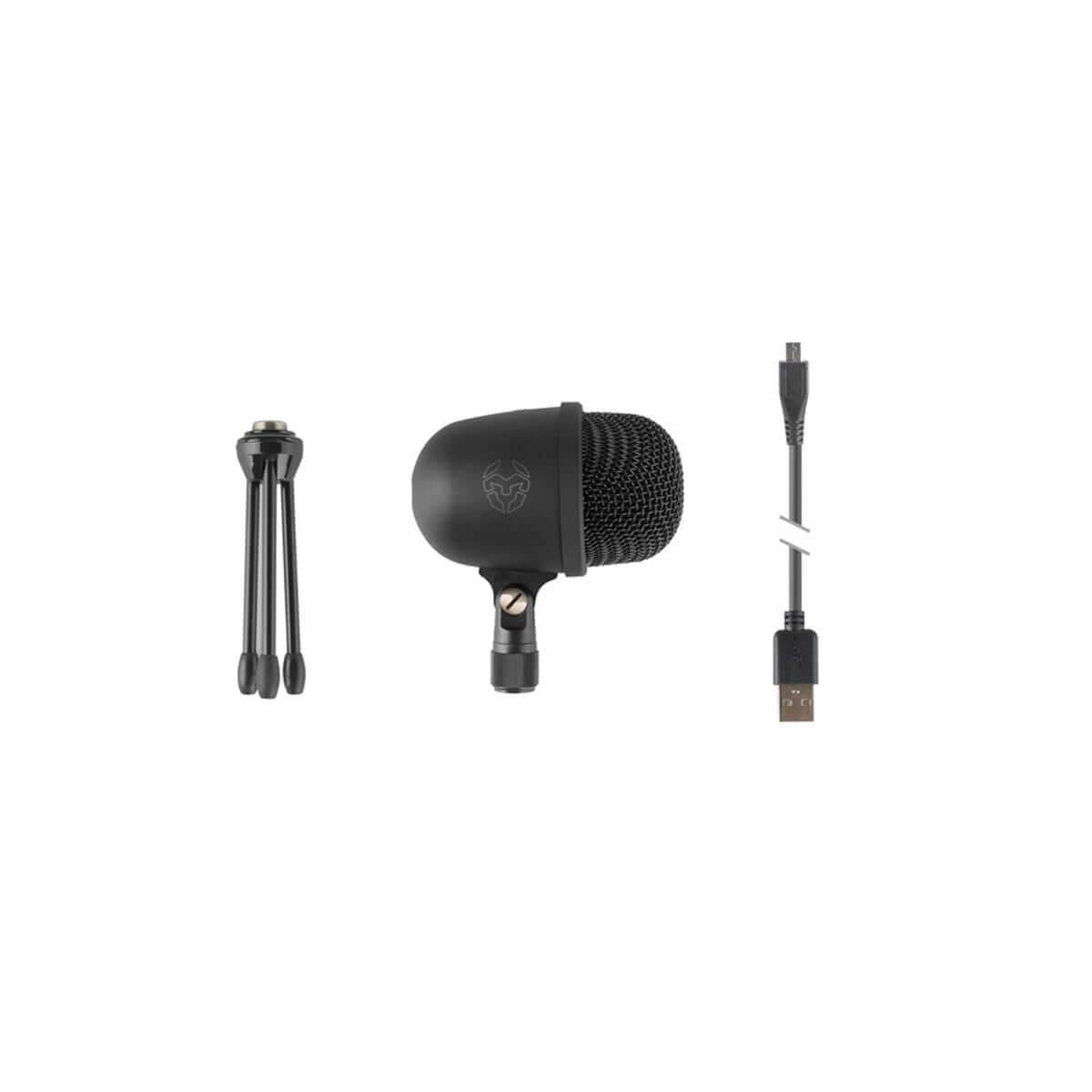Krom Microphone de bureau professionnel avec trépied - Bien-être & style