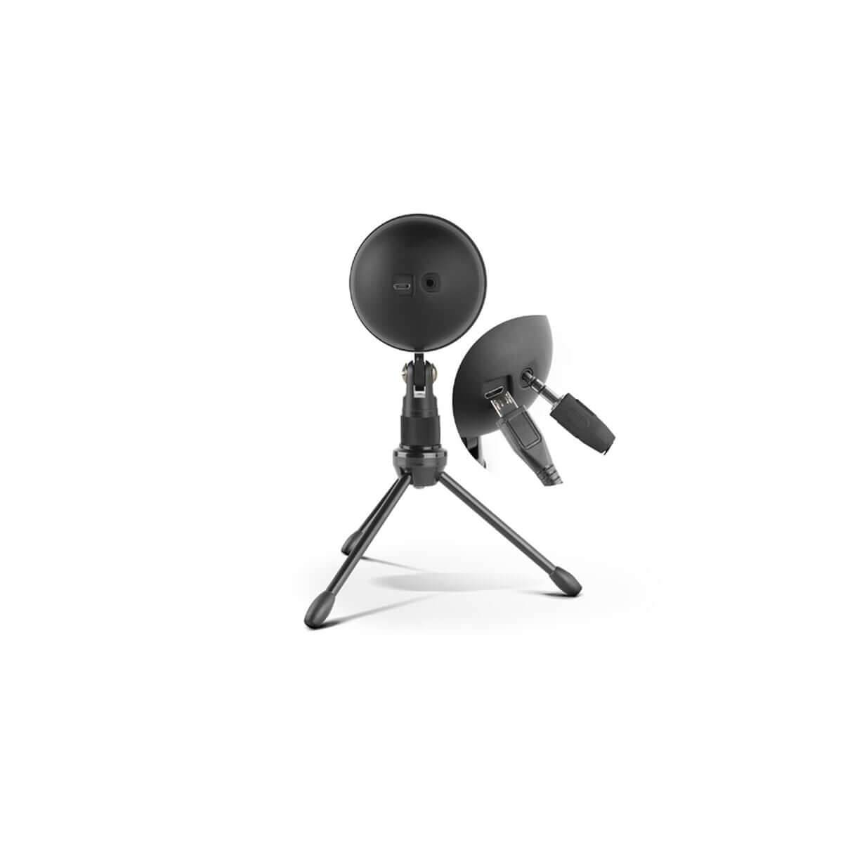 Krom Microphone de bureau professionnel avec trépied - Bien-être & style