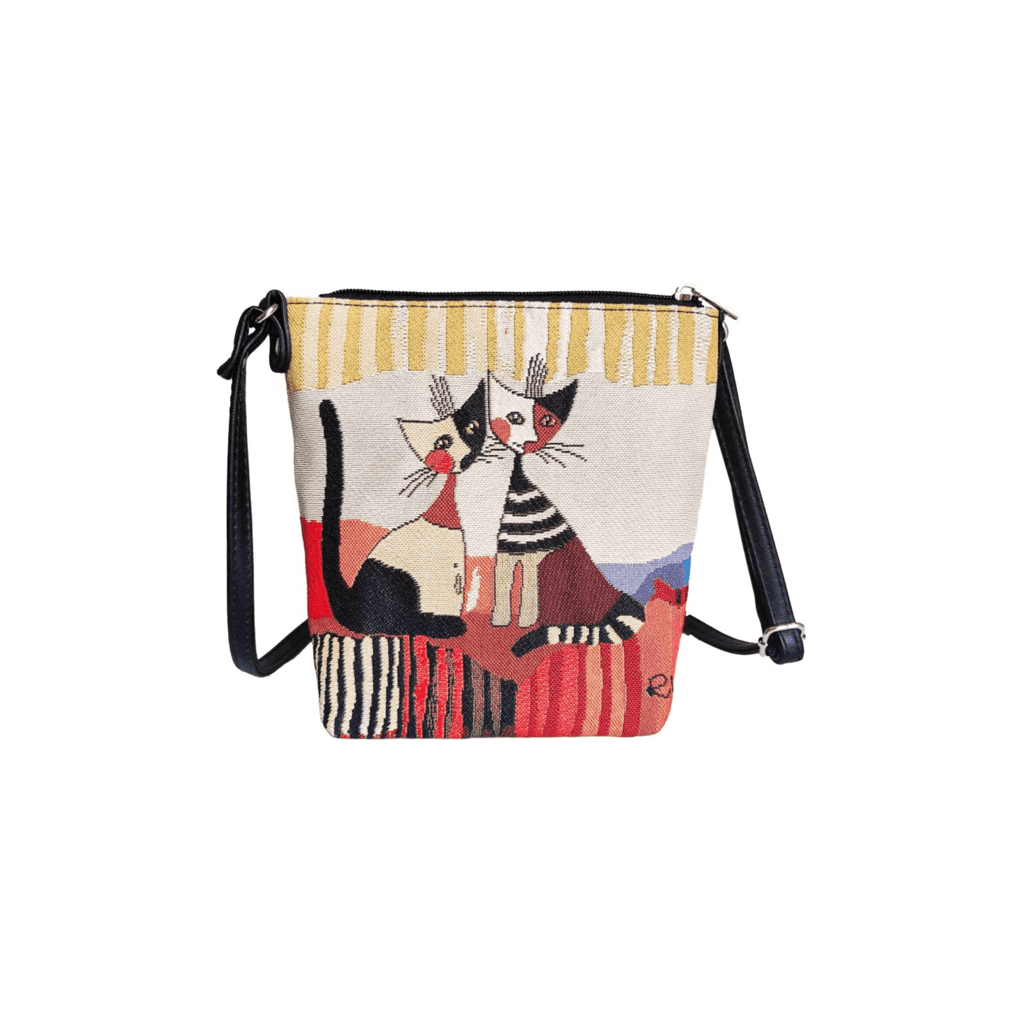 Sac à main motif chat femme Signare Tapestry élégant - Bien-être & style