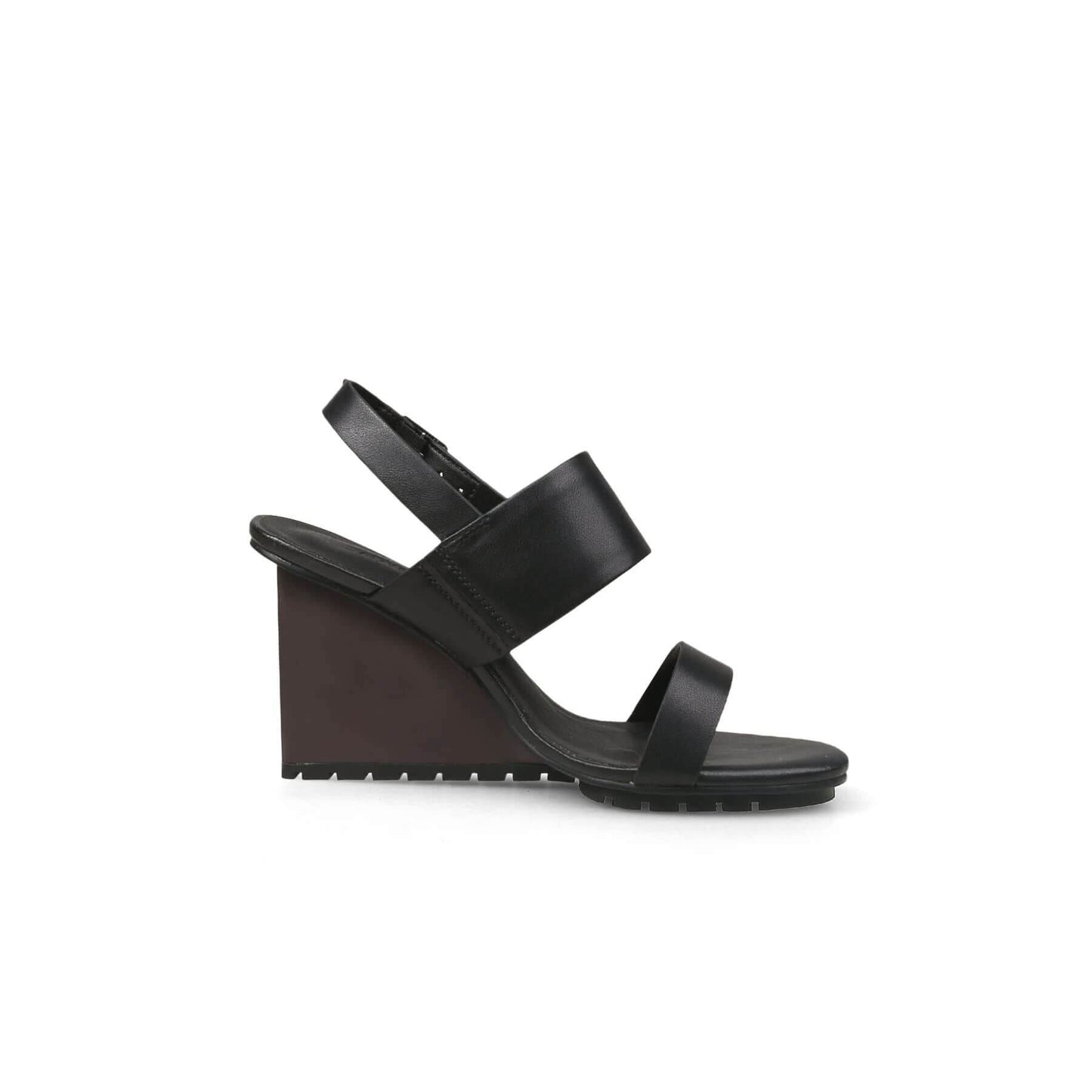 Jady Rose Sandales compensées été femme Noir Confort - Bien-être & style