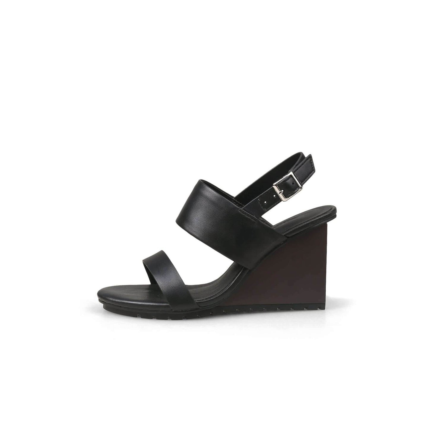 Jady Rose Sandales compensées été femme Noir Confort - Bien-être & style