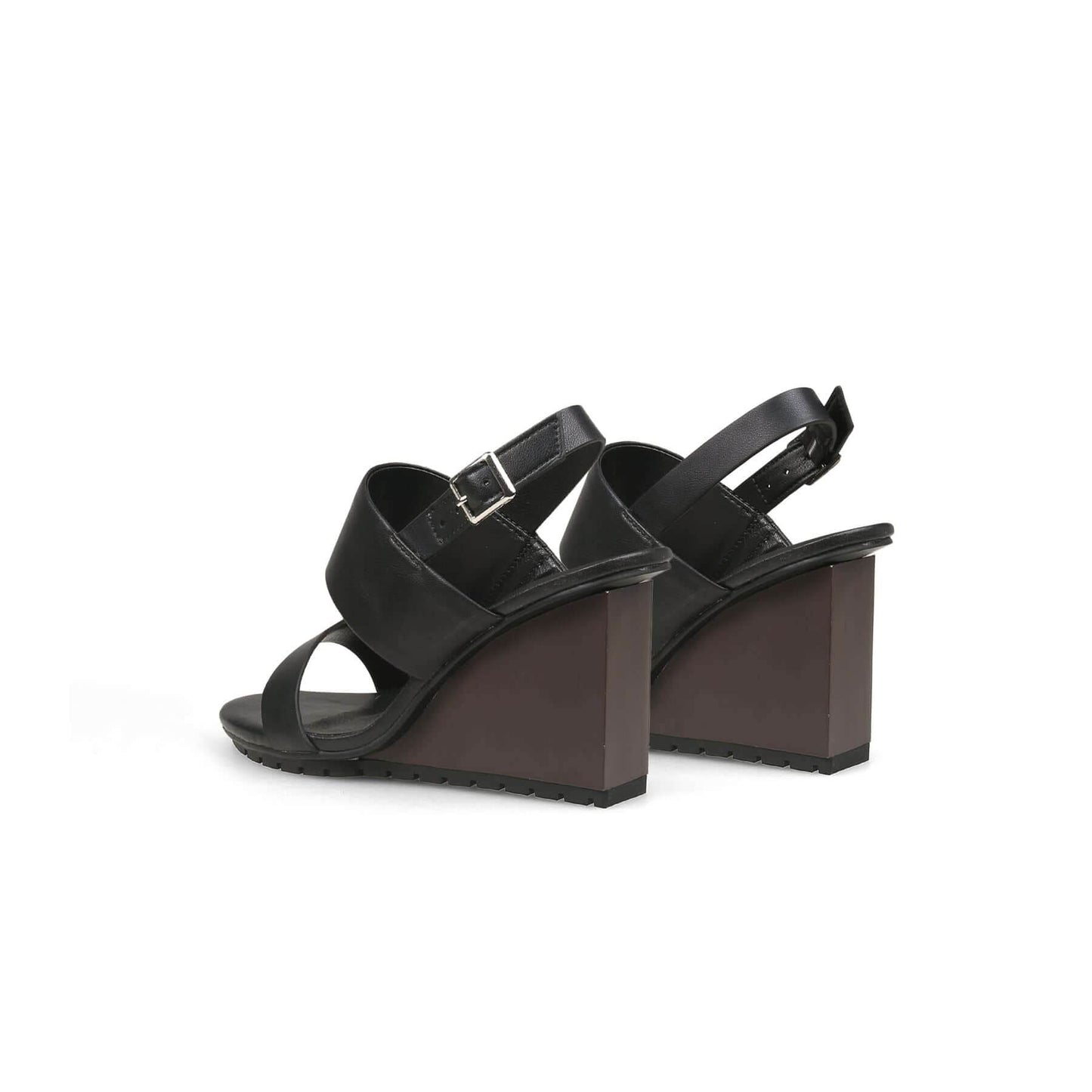 Jady Rose Sandales compensées été femme Noir Confort - Bien-être & style
