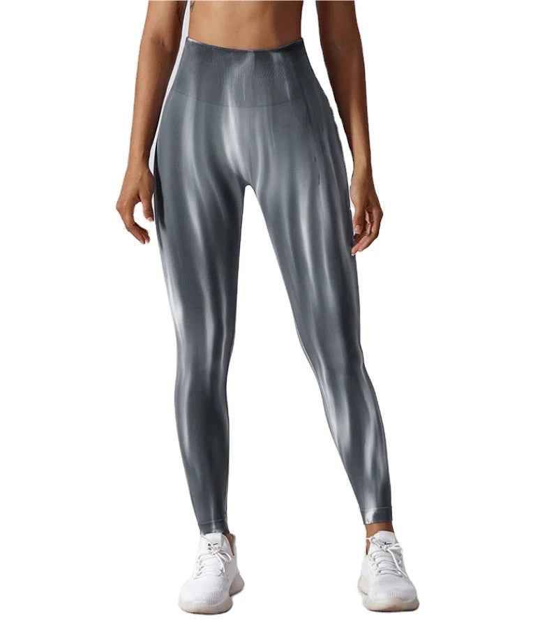 Leggings de Yoga Taille Haute avec Contrôle du Ventre