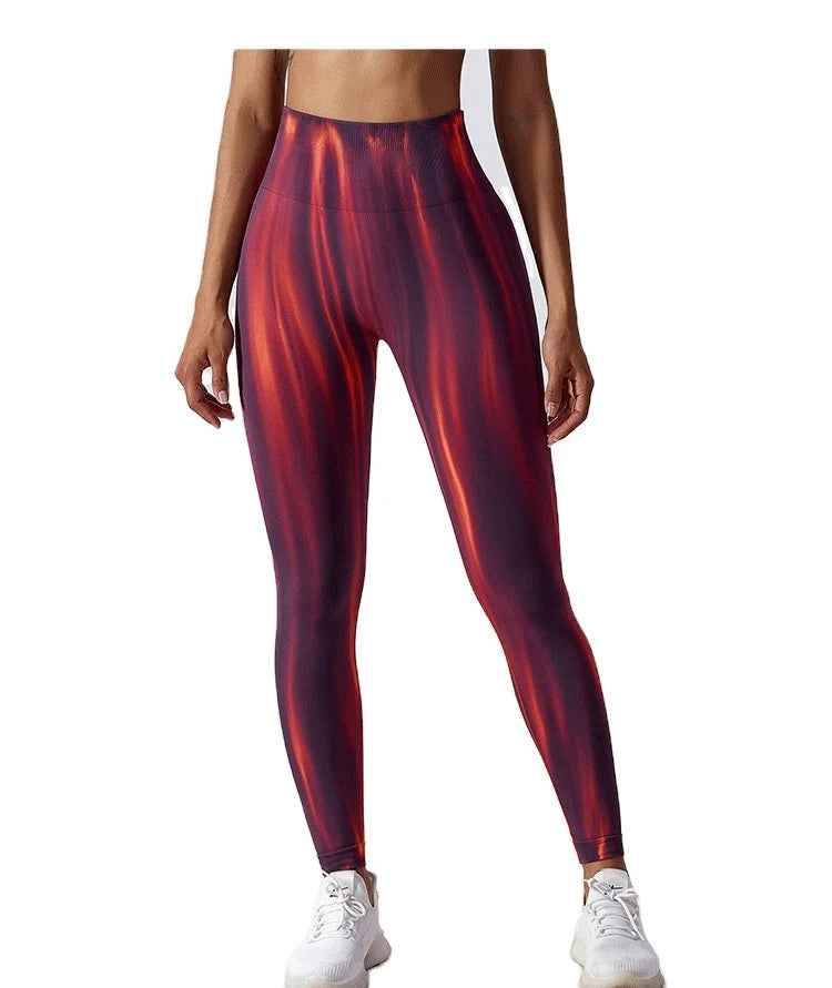 Leggings de Yoga Taille Haute avec Contrôle du Ventre