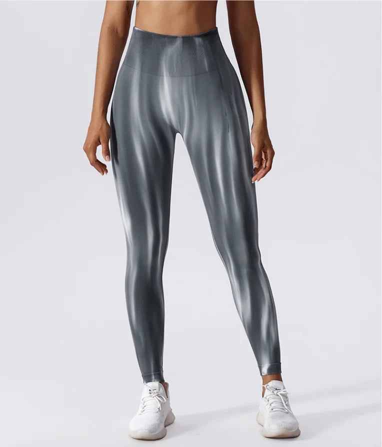 Leggings de Yoga Taille Haute avec Contrôle du Ventre