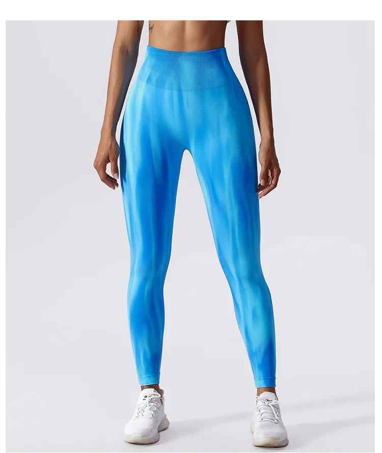 Leggings de Yoga Taille Haute avec Contrôle du Ventre