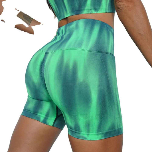 Leggings Taille Haute Tie-Dye Femme Fitness