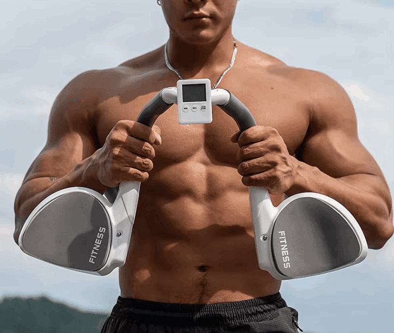 Équipement Abdominaux & Push-Up avec Tablette Intégrée – Le sport intelligent à portée de main