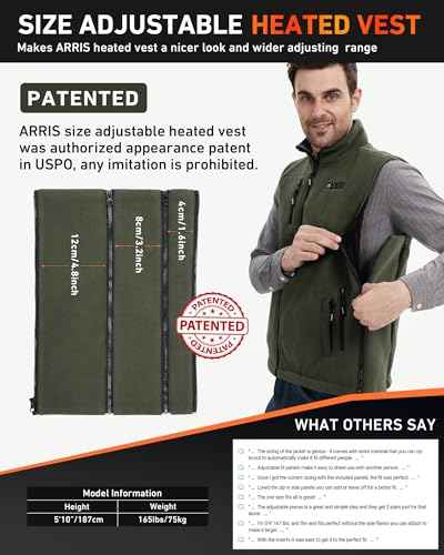 Gilet Chauffant Fleece ARRIS pour Hommes