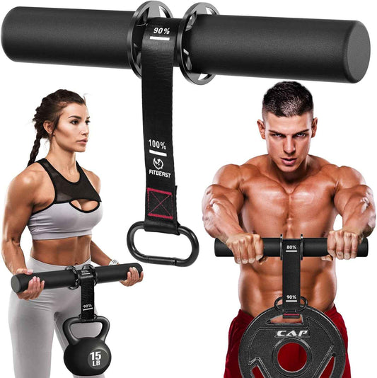 Renforceur de poignet ajustable FitBeast - Roller pour avant-bras avec poignées anti-glisse épaissies pour renforcer la force de poignet et la musculation