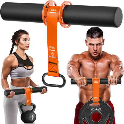 Renforceur de poignet ajustable FitBeast - Roller pour avant-bras avec poignées anti-glisse épaissies pour renforcer la force de poignet et la musculation
