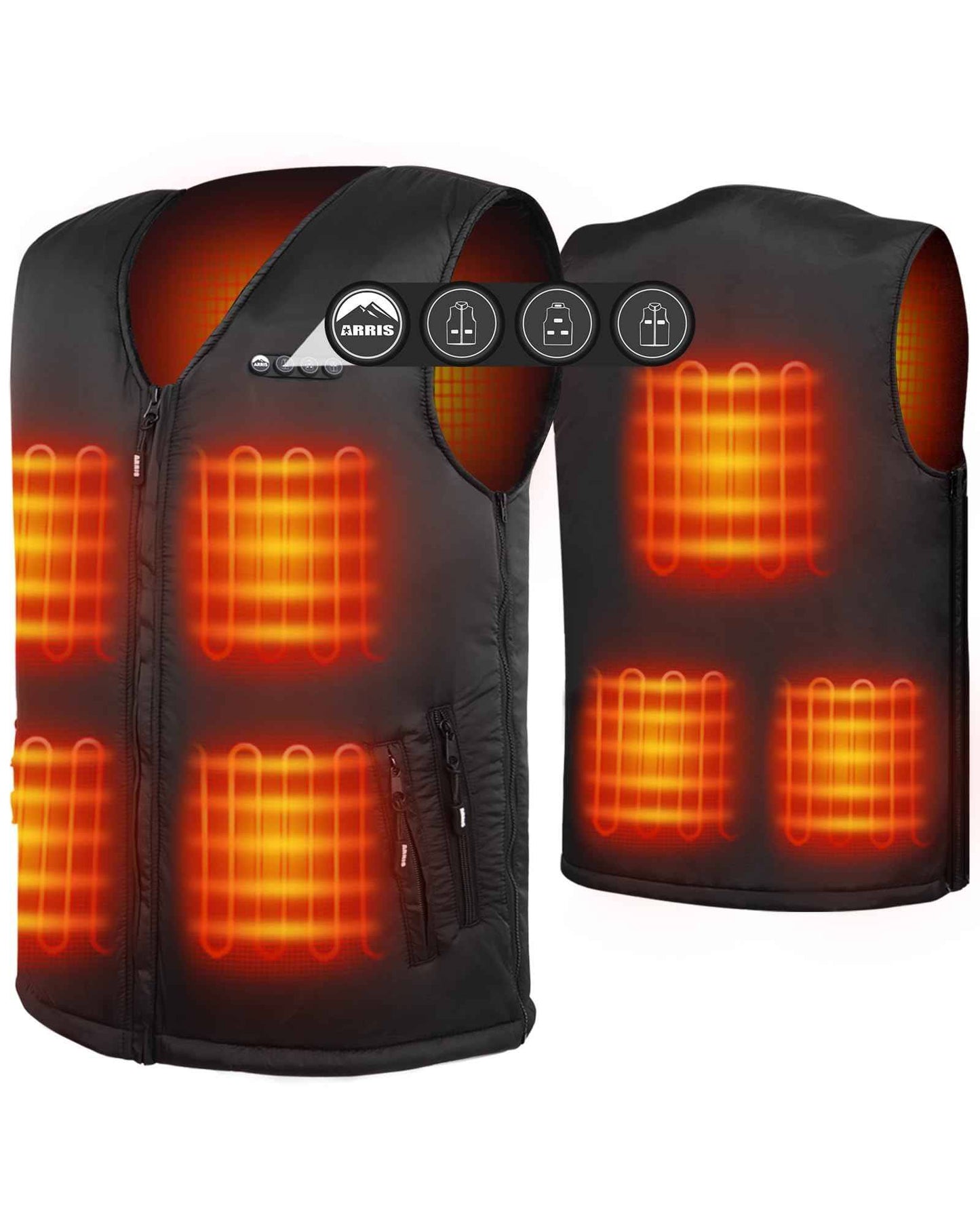 Gilet Chauffant Fleece ARRIS pour Hommes