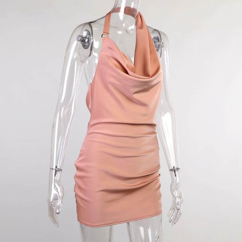 Bien être style robe courte dos nu été sexy et élégante - Bien-être & style 