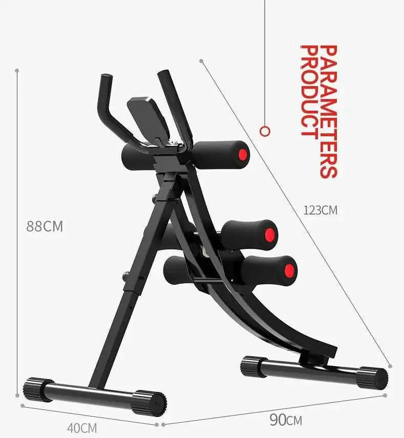 WolFAce Machine pour abdominaux - Équipement de fitness pour muscler les abdominaux rapidement