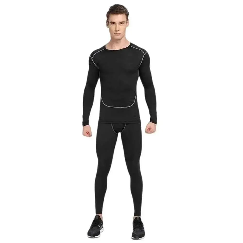 Leggings et haut polaire hiver pour hommes