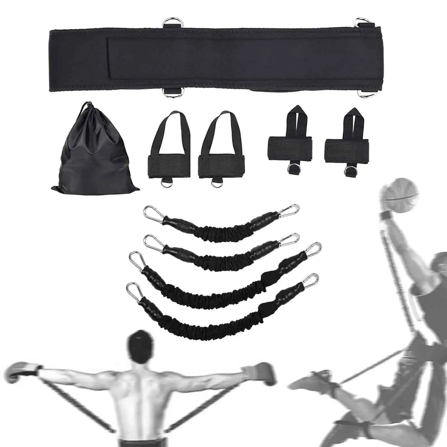 Bandes de résistance de boxe ajustables