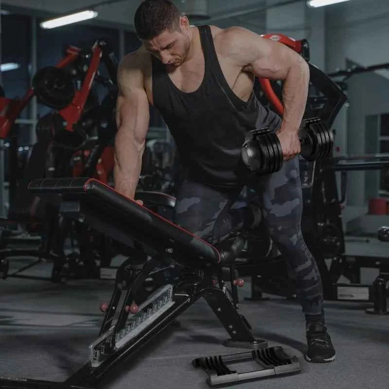 Haltère Adjustable 52LBS en Acier