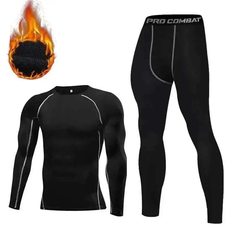 Leggings et haut polaire hiver pour hommes
