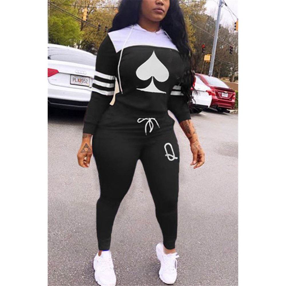 ensemble décontracté femme à capuche sportif - Bien-être & style 