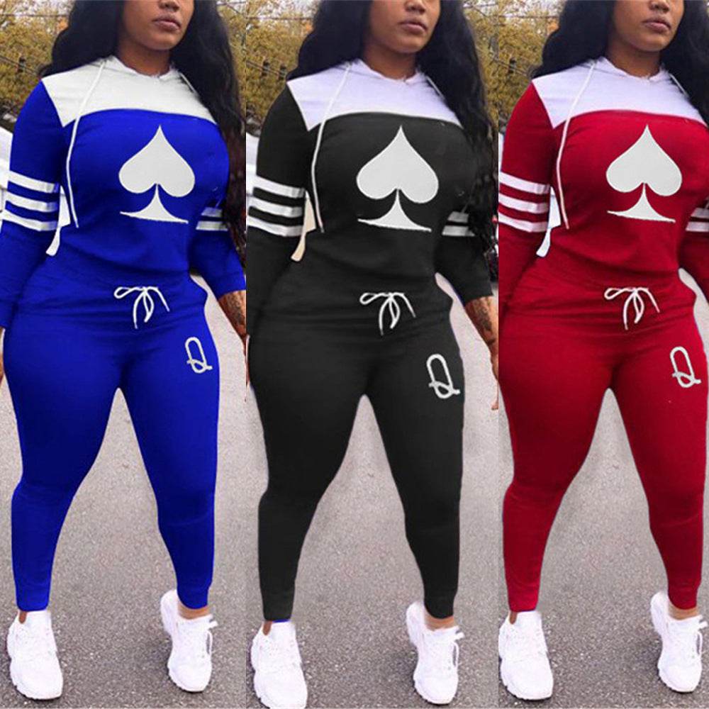 ensemble décontracté femme à capuche sportif - Bien-être & style 