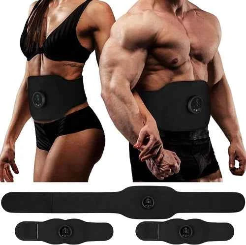 Ceinture de fitness abdominale avec affichage LCD pour entraînement à domicile et perte de poids