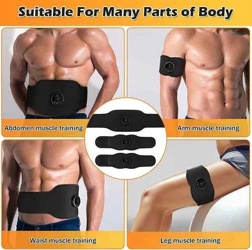 Ceinture de fitness abdominale avec affichage LCD pour entraînement à domicile et perte de poids