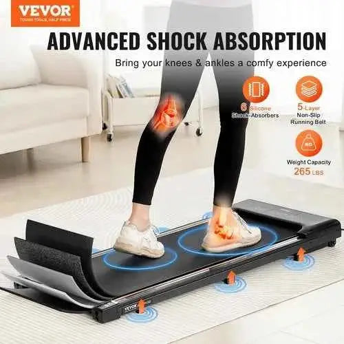 Tapis de Marche Portable 1-6 km/h - Pratique à Domicile