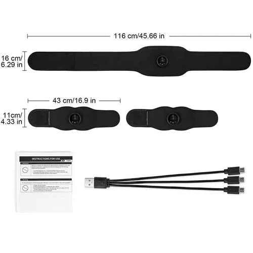 Ceinture de fitness abdominale avec affichage LCD pour entraînement à domicile et perte de poids