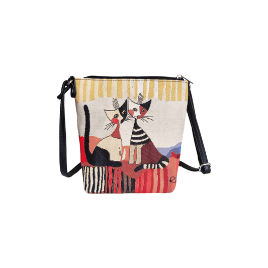 Sac à main motif chat femme Signare Tapestry élégant - Bien-être & style 
