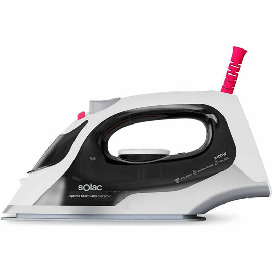 Fer à repasser vapeur Solac 2400W performant et ergonomique - Bien-être & style 